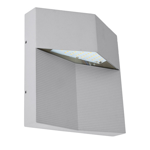 APLIQUE LED DE PARED GRIS SUP. 8W AC 127V 3000K TECNOLITE