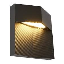 APLIQUE LED DE PARED NEGRO SUP. 1.5W AC 127V 3000K TECNOLITE