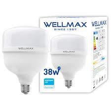 BOMBILLO LED BULBO 38W 6500K AC85-240V  WELLMAX