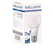 BOMBILLO LED BULBO 7W 6500K AC85-240V  WELLMAX