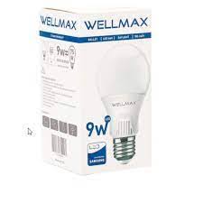 BOMBILLO LED BULBO 9W 6500K AC85-240V  WELLMAX