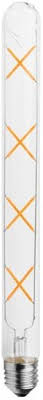 BOMBILLO LED FILAMENTO AMBAR CILINDRICO 3W 3000K E27 31CM AC85-265V WJ