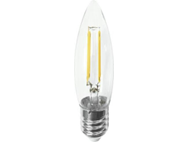 BOMBILLO LED TORPEDO FILAMENTO CLEAR DIMMABLE 4.5W 2700K E27 420LM AC110-130V TECNOLITE