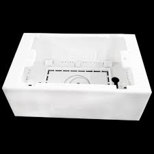 CAJA 2X4 PARA CANALETA BLANCA