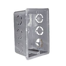 CAJA 2X4 PLASTICA GRIS