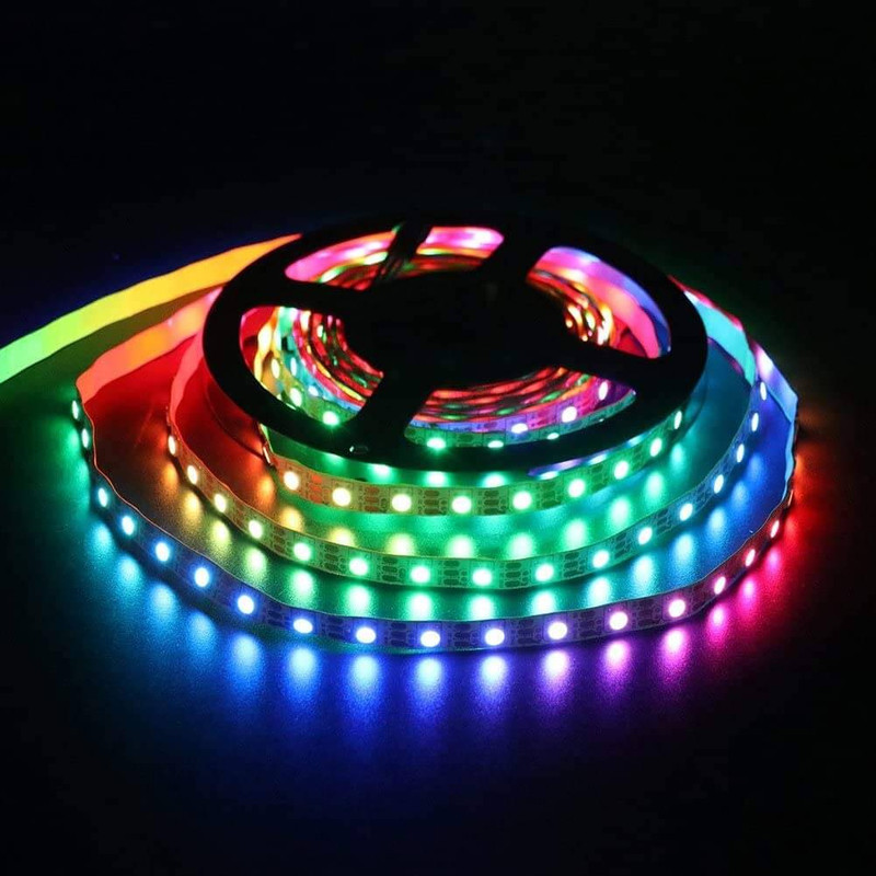 CINTA LED RGB INTELIGENTE 5MT/ROLLO 2812 60L/M IP20 5V ML