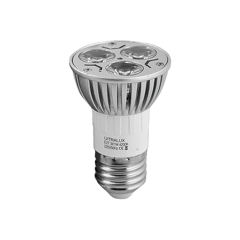 DICROICA LED E27 3W 3000K 200LM AC85-265V ML