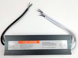 DRIVER WATERPROOF 250W 20A IN AC-90-250V OUT 12V WJ