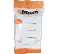 INTERRUPTOR DOBLE LUZICA BLANCA 15A 3WAY