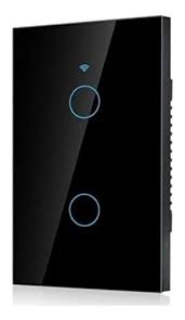 INTERRUPTOR INTELIGENTE DOBLE NEGRO MERCURY