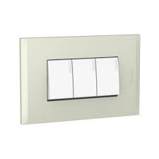 INTERRUPTOR TRIPLE NOBILE CHAMPAGNE 15A