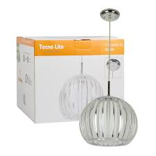 LAMPARA COLGANTE ACRILICA TECNOLITE E27