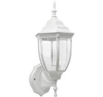 LAMPARA DE PARED COLONIAL EXTERIOR BLANCA E27