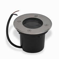 LAMPARA GU10 EMPOSTRABLE DE PISO REDONDA SATIN IP65 AC85-265V EVO