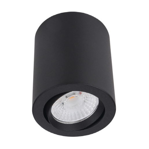LAMPARA LED CILINDRICA NEGRA INTERIOR 10W AC-100-240V TECNOLITE