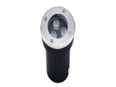 LAMPARA LED EMPOSTRABLE DE PISO REDONDA SATIN IP65 3W 6500K AC85-265V MENCA