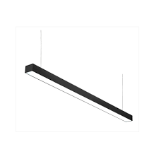 LAMPARA LED LINEAL NEGRA 60W CCT AC85-265V ML
