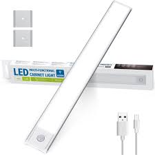 LAMPARA LED PARA ARMARIO RECARGABLE CON SENSOR DE MOVIMIENTO  3T 5V 4W IP20 AC100-265V 80CM