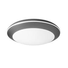 LAMPARA LED REDONDA OVALADA SUPERFICIE NEGRA 45W CCT IP65 LIPER