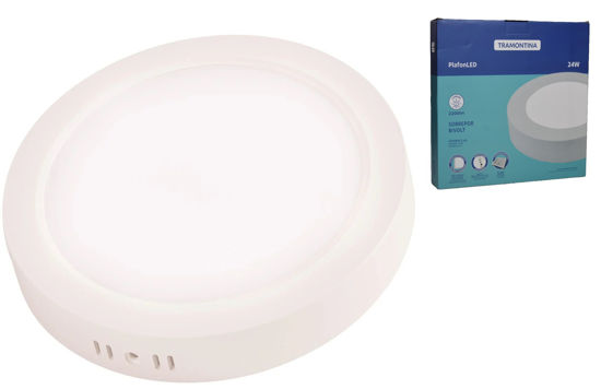 PANEL LED REDONDO DE SUPERFICIE Ø170MM 12W 6500K AC100-240V 960LM 25000HRS TRAM.