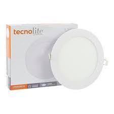 PANEL LED REDONDO EMPOSTRABLE 12W 3000K AC85-277V 720LM 15000HRS Ø153MM 171MM TECNOLITE