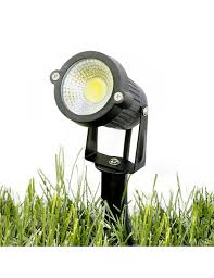 PINCHO LED DE JARDIN NEGRO 5W 3000K AC85-265V ML