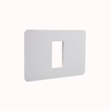 PLACA PLASTICA BLANCA 1 MODULO MATIX GO