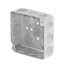 registro de metal 4X4 NKO 1/2X3/4 UL ep