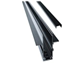 RIEL MAGNETICO RECESADO NEGRO EMPOSTRABLE 2 METRO YF