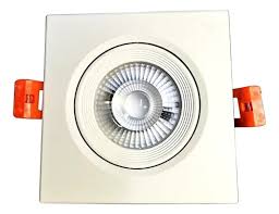 SPOT LED CUADRADO BLANCO EMPOSTRAR PLASTICO 5W 3000K AC100-265V ROOMLUX