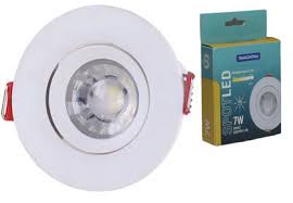 SPOT LED REDONDO BLANCO EMPOSTRAR PLASTICO 5W 3000K AC100-265V TRAM.