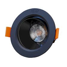 SPOT LED REDONDO NEGRO EMPOSTRAR PLASTICO 5W 3T AC100-240V LIPER