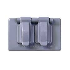 TAPA PARA TOMACORRIENTE WATERPROFF IP65 GRIS SURTECK