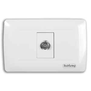 TOMA DE COAXIAL KOLNY BLANCO