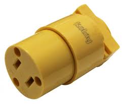 TOMACORRIENTE PARA EXTENSION KOLNY AMARILLO 110V