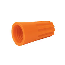 TERMINAL DE CAPUCHON PARA CABLE PLASTICO NARANJA 22-14