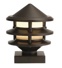 LAMPARA DE SOBREPONER PAGODA MARRON MR11 KICHLER