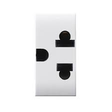 MODULO TOMA CORRIENTE CON PROTECCION + T AVE