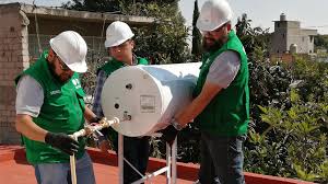 INSTALACION DE CALENTADOR SOLAR