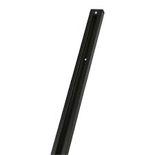 RIEL PARA LAMPARA 1 METRO NEGRO WELLMAX