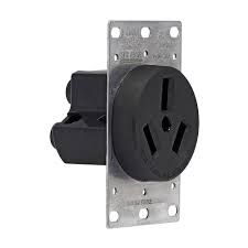 TOMACORRIENTE LEVINTON NEGRO 125/250V3P/3W 50A