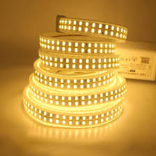 CINTA LED 10MT/ROLLO DOBLE 2835 240L/M 20W/M 11MM IP20 3500K 110V WJ