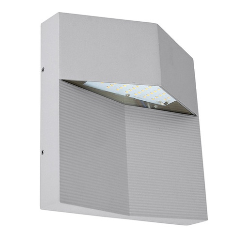 [AG-921/S] APLIQUE LED DE PARED GRIS SUP. 8W AC 127V 3000K TECNOLITE