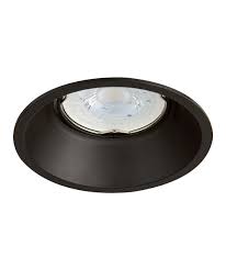 [23474] BASE DE DICROICA REDONDA BASCULANTE PROFUNDA NEGRA WJ