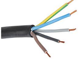 [CG-0805] CABLE DE GOMA RV-K 0.6/KV 6.0MM /5C 8/5 TOP FLEX