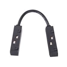 [CMF-1127] CONECTOR FLEXIBLE DE ESQUINA DE RIEL MAGNETICO YF