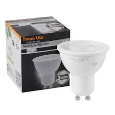[GU10-LED/3W/30H] DICROICA LED GU10 3W 3000K 250LM  AC100-127V TECNOLITE