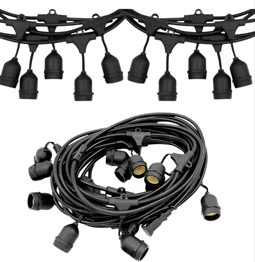 [EG-1702] EXTENSION GUINARDA 10M 10 ZOCALO E27