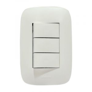 [AP5330] INTERRUPTOR TRIPLE DOMINO BLANCO 15A