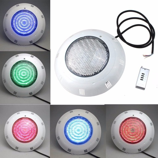 [17096] LAMPARA LED DE PISCINA DE SUPERFICIE 18W RGB 12V